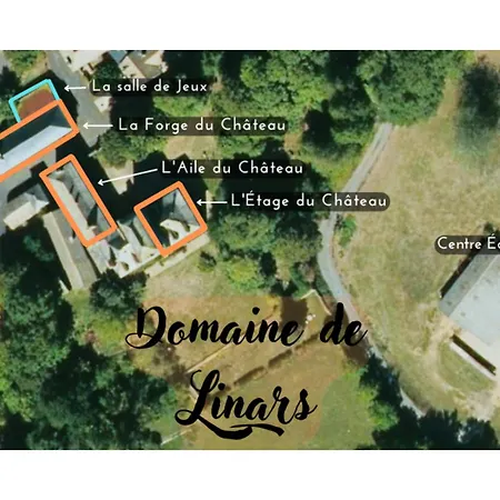 Le Domaine De Linars - L'aile Du Chateau Holiday home